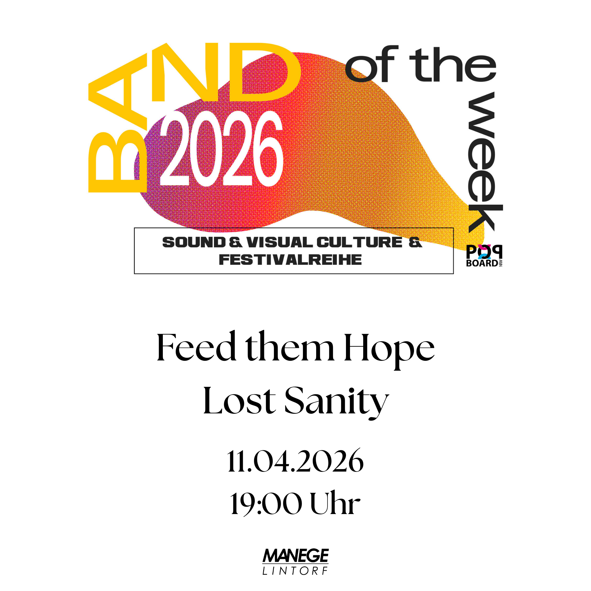 Band of the Week 11.04.26